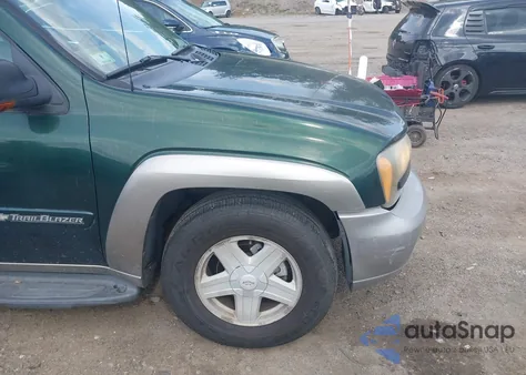2002 Chevrolet Trailblazer Ltz из США, поврежденный, VIN 1GNDT13S622365910